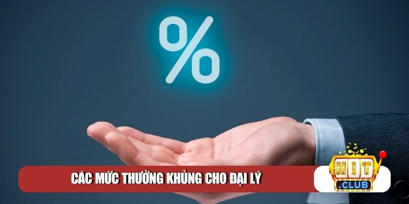 Các mức thưởng khủng cho đại lý