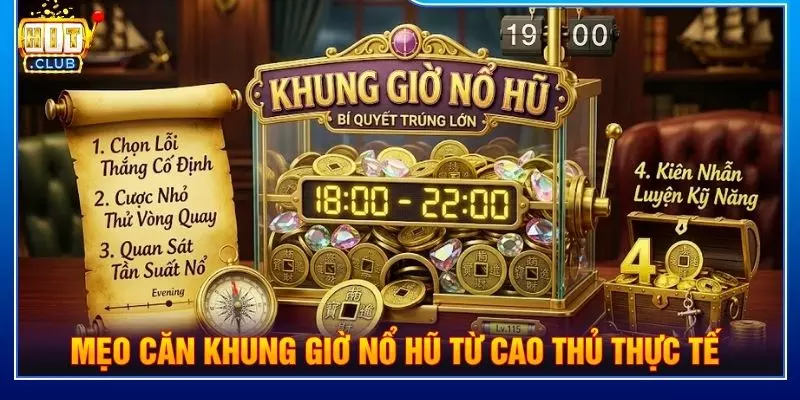 Mẹo căn khung giờ nổ hũ từ cao thủ thực tế
