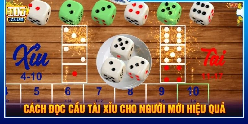 Cách đọc cầu tài xỉu cho người mới hiệu quả