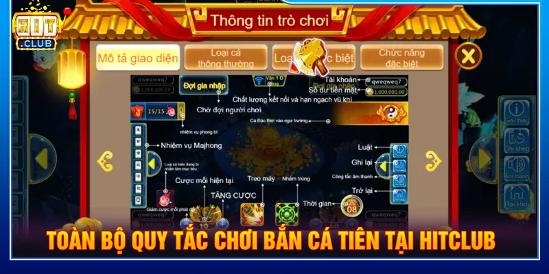 Nắm rõ quy tắc chơi bắn cá tiên để săn thưởng lớn HITCLUB
