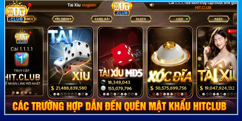 Quên Mật Khẩu HITCLUB - Khôi Phục Đăng Nhập Đơn Giản Nhất